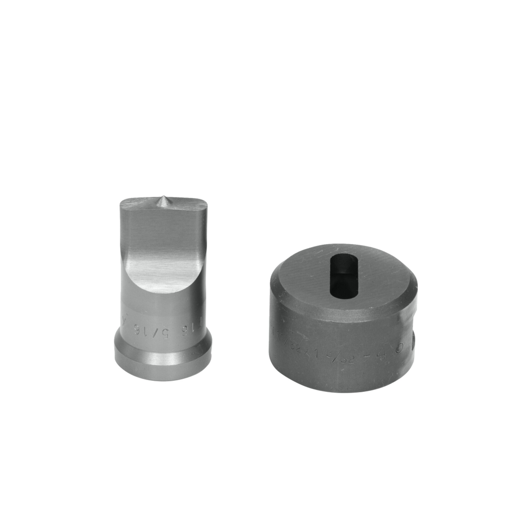 Edwards Ironworkers, Oblong Punch Die Set, Max. Bending Radius 45 °, Model# PDOB5/16X11/16